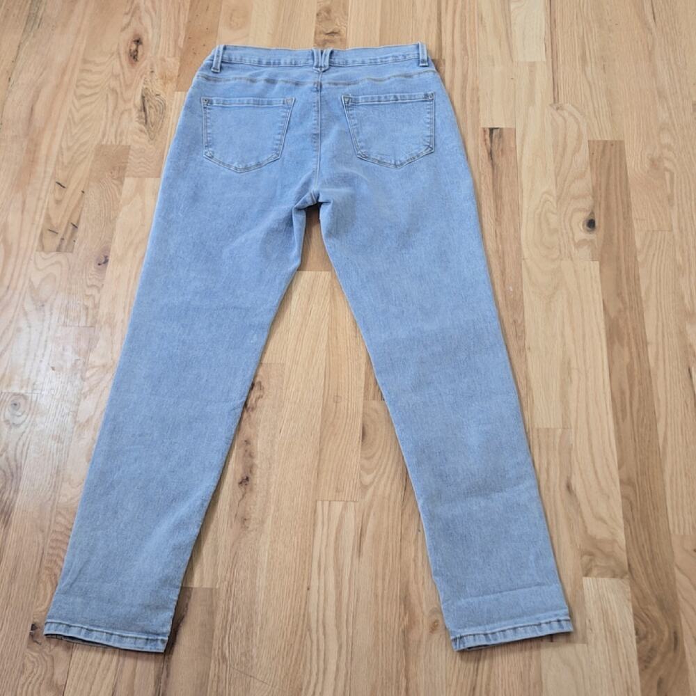 Curve appeal women's Light wash High rise skinny Jeans size 8/29 - Picture 8 of 8